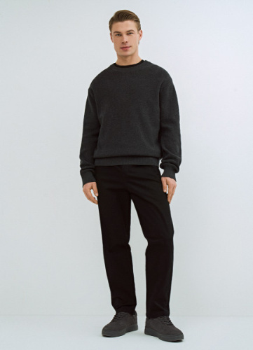 Брюки с эластичным поясом, Черный