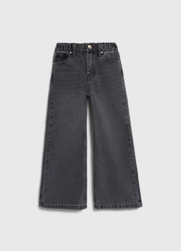 Широкие джинсы Wide Leg для девочек, Серый