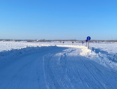 В Томпонском районе повысили грузоподъемность зимника автодороги «Алдан» / ЯСИА   