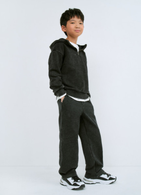 Брюки трикотажные для мальчиков, Серый