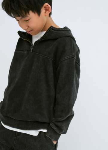 Худи для мальчиков, Серый