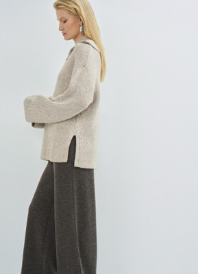 Прямые брюки, Коричневый