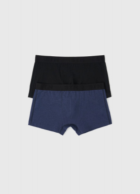 Трусы-транки, 2 шт., Синий