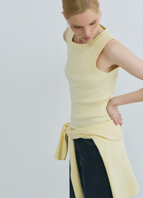 Майка из вискозы, Желтый