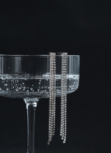 Серьги, Серебряный