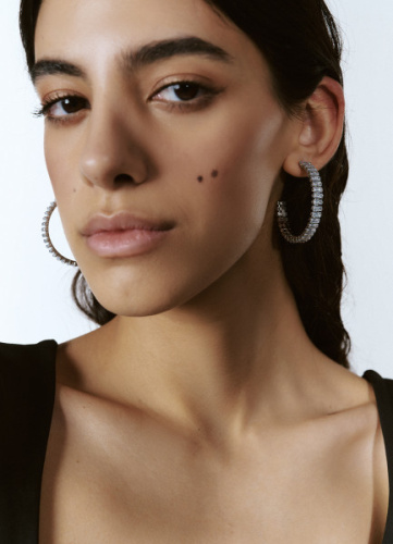 Серьги, Серебряный