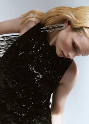 Серьги, Серебряный