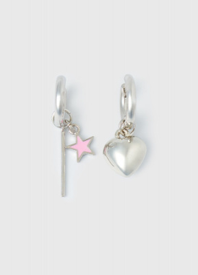 Серьги для девочек, Серебряный