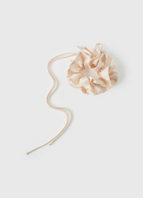 Резинка с бантом для волос для девочек, Белый