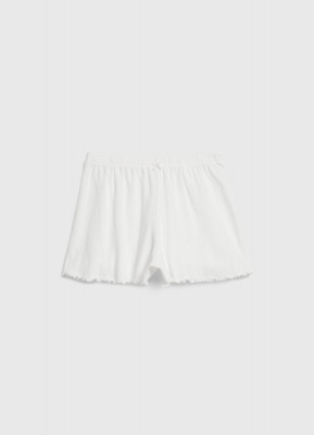 Шорты пижамные для девочек, Белый