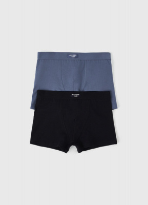 Трусы-боксеры для мальчиков, 2 шт., Голубой