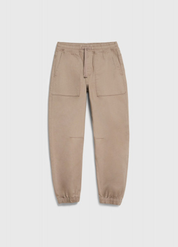 Брюки с эластичным поясом для мальчиков, Бежевый