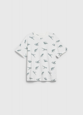 Футболка с принтом для мальчиков, Бежевый