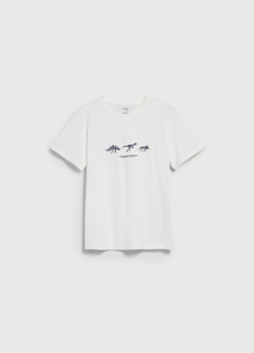 Футболка с принтом для мальчиков, Бежевый