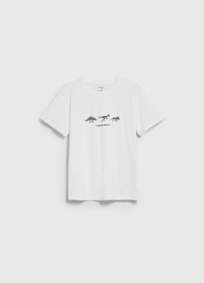 Футболка с принтом для мальчиков, Бежевый