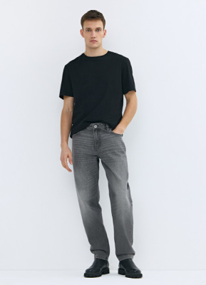 Зауженные джинсы Tapered, Серый