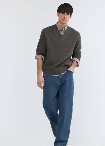 Свободные джинсы Baggy, Синий