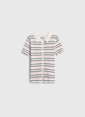 Джемпер с коротким рукавом для девочек, Розовый