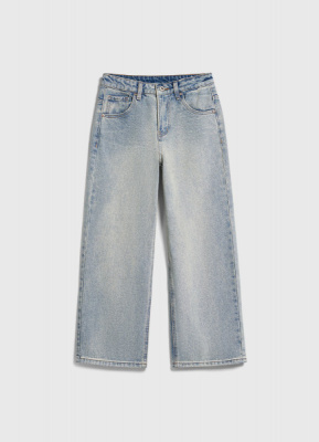Джинсы Wide leg для мальчиков, Синий