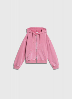 Толстовка на молнии для девочек, Розовый