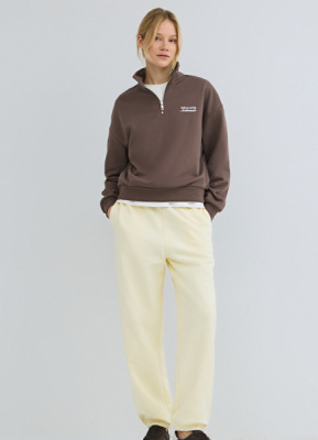 Джоггеры из мягкого трикотажа, Желтый