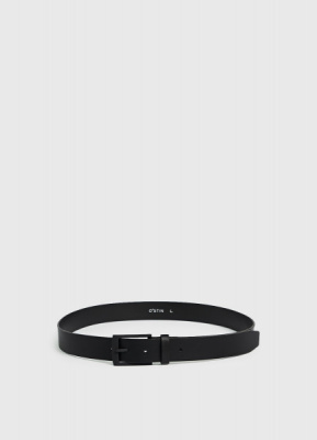 Ремень с чёрной пряжкой, Черный