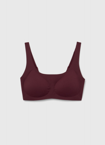 Бесшовный бюстгальтер с формованными чашками, Фиолетовый