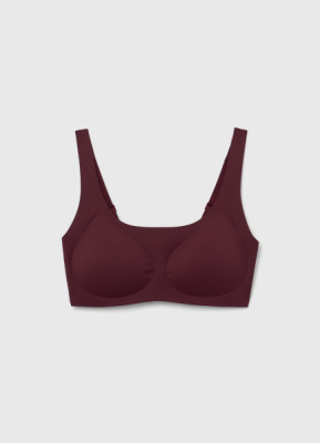 Бесшовный бюстгальтер с формованными чашками, Фиолетовый