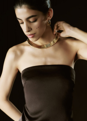 Корсетный топ, Коричневый