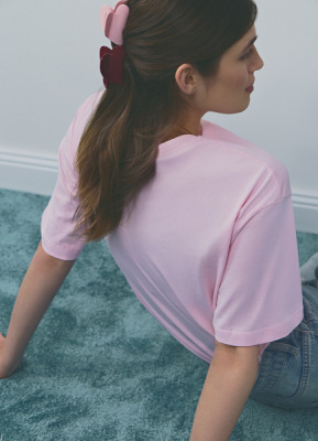 Заколка-краб в форме сердца для волос, 2 шт., Мультицвет