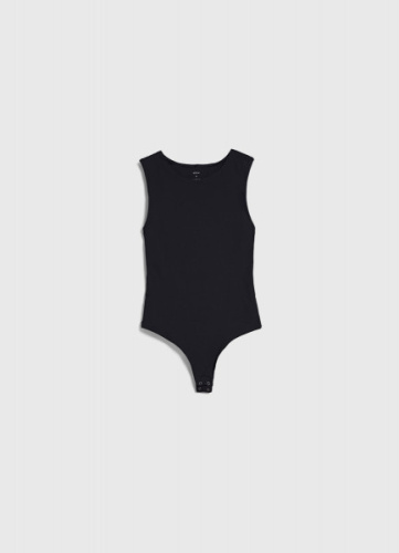 Боди без рукавов, Черный