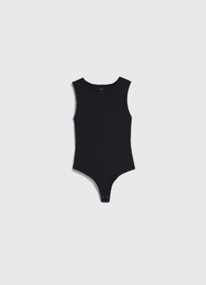 Боди без рукавов, Черный