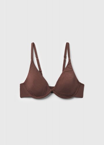 Бюстгальтер на косточках, Коричневый