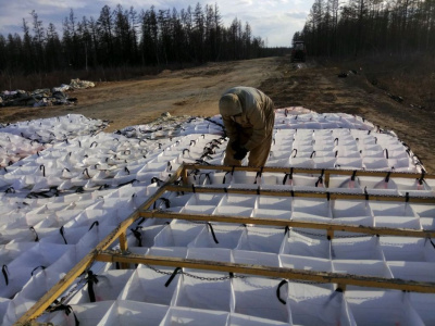 При ремонте двух региональных автодорог применят новые технологии / ЯСИА   