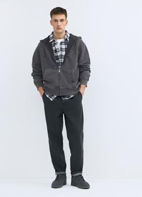 Джинсы джоггеры, Серый