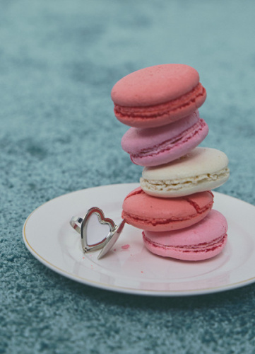 Кольцо-локет в форме сердца, Серебряный