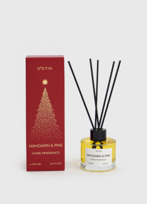 Ароматический диффузор «Мандарин и сосна», 100 мл, Мультицвет