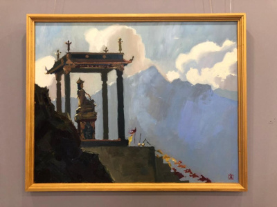 «На крыше Мира»: В Якутске открылась выставка Миры Аргуновой / ЯСИА Якутск Якутск Республика Саха (Якутия)