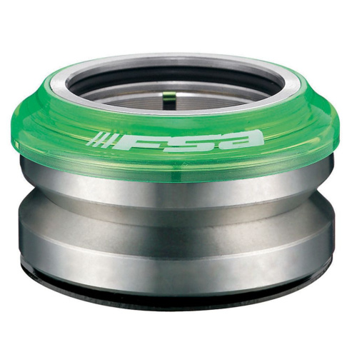 Рулевая колонка FSA Impact PC 1 1/8" интегрированная gnn2 (зеленый полупрозрачный посадочный 42 мм / внешний 44 мм)