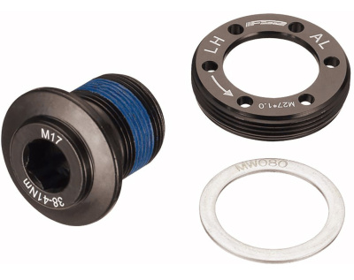 Прижимной болт FSA M17 для систем без боковых болтов шатуна QR-17 (черный)