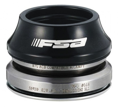 Рулевая колонка FSA Orbit C33E алю NO.44E 1"1/8-1"1/4 интегрированная (черный 15 мм посадочный 44 и 55.95 мм / внешний 51 и 62 мм)