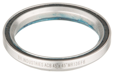 Подшипник FSA для рулевых колонок 45°x45° 1 1/4" N.51 MR136 (серебристый (42 x 33) h6 мм (45°/45°))