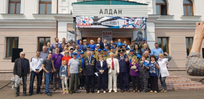 Бамовцы продолжают путь до Тынды / ЯСИА   