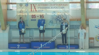 Юный пловец из Якутии завоевал две медали на всероссийской спартакиаде учащихся / Артемий Грошев   Республика Саха (Якутия)