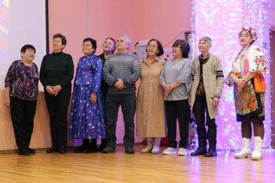 Активное долголетие: очередная встреча ветеранов Удачного и Айхала /    