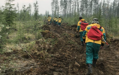 Станислав Цюхцинский: Пожары в Абыйском районе не угрожают населенным пунктам  / Аркадий Васильев  Абыйский Республика Саха (Якутия)