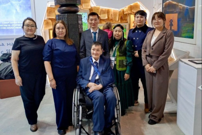 Экспозицию Якутии на международной выставке «Россия» посетили члены семей Героев России / ЯСИА   