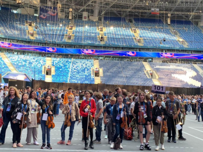 Якутяне примут участие в рекорде по самому массовому исполнению гимна России / Вероника Аммосова   Республика Саха (Якутия)