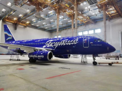 Самолет «Василий Манчаары» представлен на Международном авиационно-космическом салоне «МАКС-2019» / ЯСИА   