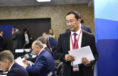 Айсен Николаев обозначил важность строительства Ленского моста на заседании президиума Госсовета РФ / Дьулус Борочков  Ленский Республика Саха (Якутия)